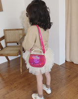 Girls Elsa & Peppa Pig handbag crossbody shoulder bag
