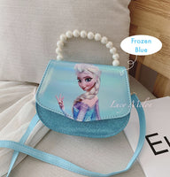Girls Elsa & Peppa Pig handbag crossbody shoulder bag