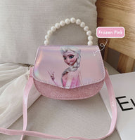 Girls Elsa & Peppa Pig handbag crossbody shoulder bag