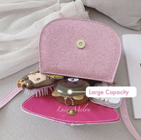 Girls Elsa & Peppa Pig handbag crossbody shoulder bag