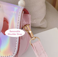 Girls Elsa & Peppa Pig handbag crossbody shoulder bag