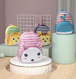 Kids backpack school bags toddler cartoon animal tiger girls boys owl whale