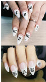 Nail art  Letters decals Stickers Nail Wraps Nail Art Accessories wraps manicure