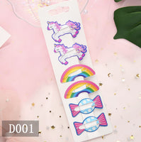 hair clips kids girls toddler hairpin pretty unicorn baby infant cute toddler