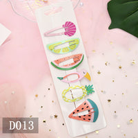 hair clips kids girls toddler hairpin pretty unicorn baby infant cute toddler
