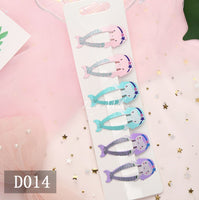 hair clips kids girls toddler hairpin pretty unicorn baby infant cute toddler
