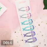 hair clips kids girls toddler hairpin pretty unicorn baby infant cute toddler