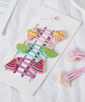 hair clips kids girls toddler hairpin pretty unicorn baby infant cute toddler