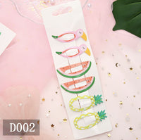 hair clips kids girls toddler hairpin pretty unicorn baby infant cute toddler