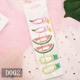 hair clips kids girls toddler hairpin pretty unicorn baby infant cute toddler