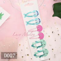 hair clips kids girls toddler hairpin pretty unicorn baby infant cute toddler