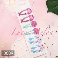 hair clips kids girls toddler hairpin pretty unicorn baby infant cute toddler