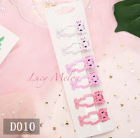 hair clips kids girls toddler hairpin pretty unicorn baby infant cute toddler