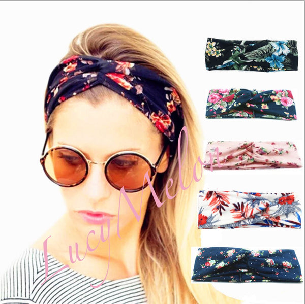 Wide Headband Knot Dance Yoga Hairbands makeup sports woman xmas girls baby mum