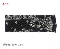 Wide Headband Knot Dance Yoga Hairbands makeup sports woman xmas girls baby mum