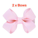 2 X 2 Inch hair bows - hair clips