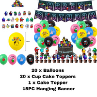 “Birthday party pack balloons tableware Kids girls boys Sydney lucymelon present gift  princess Spiderman avengers paw patrol cars blippi Minecraft unicorn among us baby shark frozen bluey mermaid coco melon hot wheels pop it”