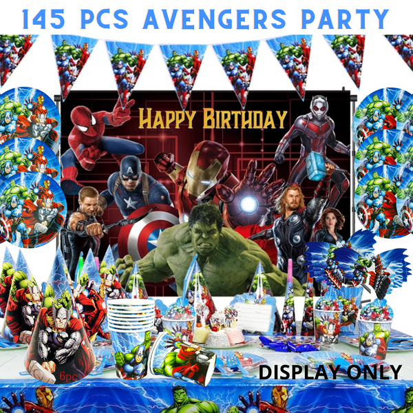 “Birthday party pack balloons tableware Kids girls boys Sydney lucymelon present gift  princess Spiderman avengers paw patrol cars blippi Minecraft unicorn among us baby shark frozen bluey mermaid coco melon hot wheels pop it dinosaur animals”