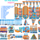 “Birthday party pack balloons tableware Kids girls boys Sydney lucymelon present gift princess Spiderman avengers paw patrol cars blippi Minecraft unicorn among us baby shark frozen bluey mermaid coco melon hot wheels pop it dinosaur animals”