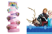 Frozen 6 piece Hair clips