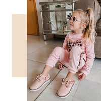 2 Pc Girls Leopard Tracksuit Available in Size 1-6 Cute Insta Baby jumper outfit