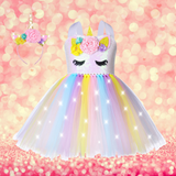 Light up Unicorn Tutu Dress