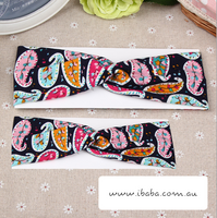 Mum and Daughter Wide Headbands