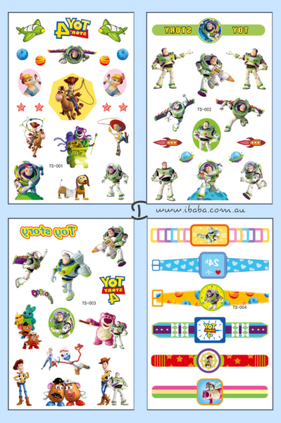 Toy Story Temporary tattoos