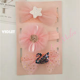 Baby Girl Headbands Handmade Xmas Baby shower kid newborn bow shoe set Turban