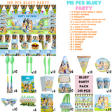 “Birthday party pack balloons tableware Kids girls boys Sydney lucymelon present gift  princess Spiderman avengers paw patrol cars blippi Minecraft unicorn among us baby shark frozen bluey mermaid coco melon hot wheels pop it dinosaur animals”