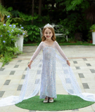 Frozen II Silver Costume Dress