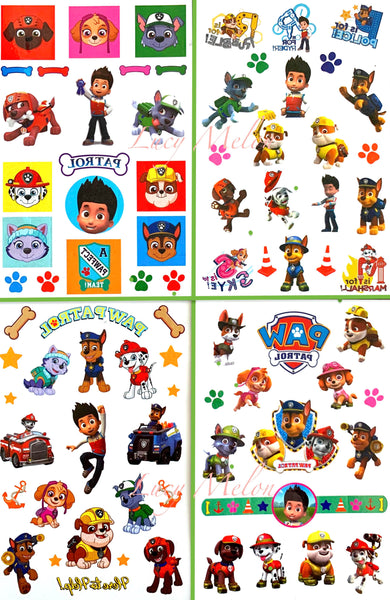 Paw Patrol Temporary tattoos