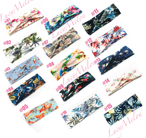 Wide Headband Knot Dance Yoga Hairbands fashion sports women xmas girls twist